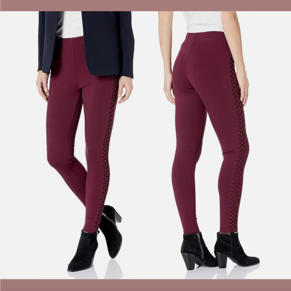 NWT $101 Lysse [ Small ] Cecily High Waist Leggings in‎ Currant Red #5953